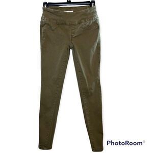SO Ultimate Pull On Jegging Olive Green Size XS Juniors